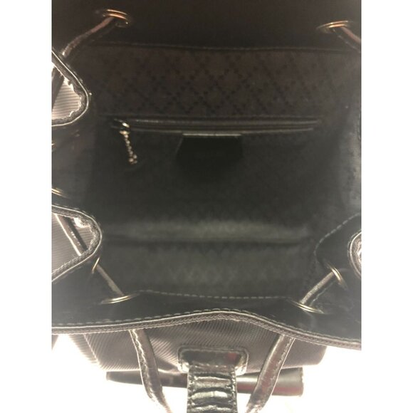 Gucci Backpack Mini Bamboo Nylon Canvas Leather Black main image 6